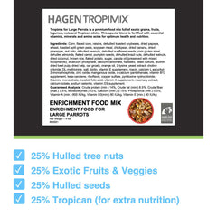 Hari Tropimix Tropican sticks close-up, nutrient-rich for enrichment and health support