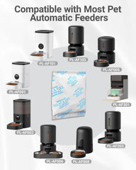Harich CurLife desiccant packs compatible with Petlibro and PETKIT feeders.