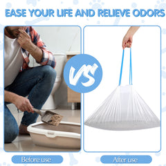 Harloon thick HDPE material highlight durability and tear resistance for long use.