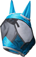 Harrison Howard CareMaster Pro fly mask side view showing secure fit and ventilation.