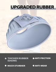 Harrison Howard waterproof rubber exterior with stripe detail resists wear