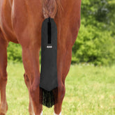 Harrison Howard tailbag smooth nylon Mars Black provides protection for braided tails.