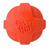 Hartz DuraPlay bacon toy exterior demonstrates durability for long-lasting fetch and chew.