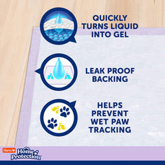 Hartz pad waterproof backing demonstrates leak-proof protection for various floor surfaces