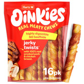 Hartz Oinkies Porkalicious Twists: piel de cerdo ahumada para premiar sabrosamente