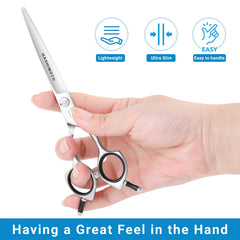 HASHIMOTO curved blade from Japanese 440C stainless steel for sharp, smooth cuts.