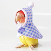 HASSLICKIT cute bird costume blue overview emphasizes breathable fabric for comfy wear.