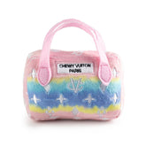 Haute Diggity Dog pink ombre Chewy Vuiton handbag side view for stylish fetch play