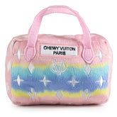 Haute Diggity Dog pink-ombre handbag toy; plush texture for stylish fetch.