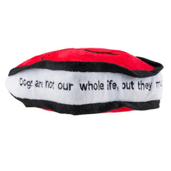 Haute Diggity Dog Chewlulemon Tote embroidered details add playful sophistication for crowd-pleasing dog park moments.