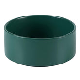 Havniva non-slip 8.2-inch ceramic dog bowl green ideal for large breeds.