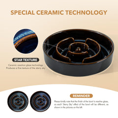 Havniva reactive glaze detail on durable ceramic for a premium look.