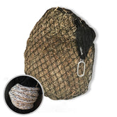 Hay Chix Hay Net half bale holds 4-6 flakes for slower feeding and reduced waste