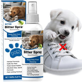 Hazovo Bitter Apple Spray bottle closeup for dog-safe no-chew protection
