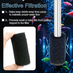 HCLSY Fluval AC50 sponge inlet guards against clogging while filtering