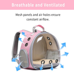 Hcupet Bunny Carrier is lightweight at 1.54 pounds for hands-free handling.