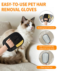 HDLDYDD pet hair removal glove ergonomic design emphasizes secure, comfortable wear.