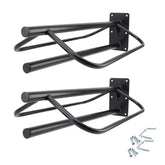 HDYEGY 2-pack saddle rack with wall mount keeps English and Western saddles organized