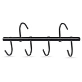 HDYEGY tack rack with 360-degree swivel hooks for efficient bridle and rein organization.