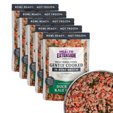 Health Extension Gently Cooked Duck & Kale dog food bowl ready-to-serve for picky eaters