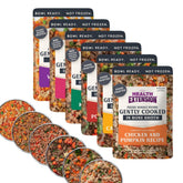 Health Extension gently cooked grain-free pouch bowl—easy bowl-ready meals for picky eaters.
