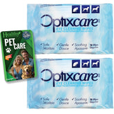 Healthy Surplus Optixcare eye wipes dogs cats two-pack for convenient eye cleaning
