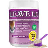HEAVE HO equine respiratory support bottle for daily airway function