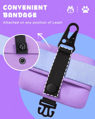 Heelay Dog Poop Bag Holder Mini tightly stitched for durability