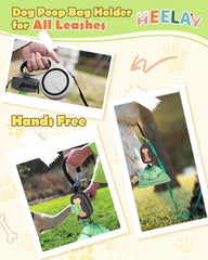 Heelay wide-opening bone exit focuses on easy bag dispensing.
