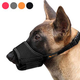 HEELE bozal para perros con ajuste ergonómico y seguridad anti deslizante.
