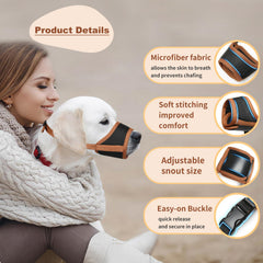 HEELE muzzle interior padding visible for comfortable daily wear