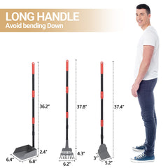 Heeyoo adjustable handle sections illustrate customizable reach to reduce bending.