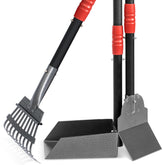 Heeyoo dog poop scooper tray shown with kit for quick, hands-free cleanup.
