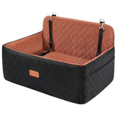 HEGGCOOE dog car seat in car with elevated view helps calmer rides