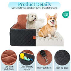 HEGGCOOE dog car seat removable cover for easy washing