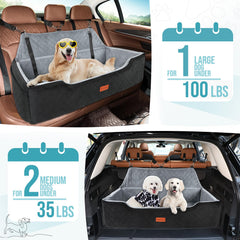 HEGGCOOE in-car storage pockets help organize snacks and toys.