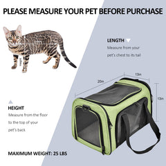Henkelion large-cat-carrier soft-polyester fabric combines durability and light weight