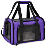 Henkelion pet carrier airline-approved design offers convenient travel for small pets