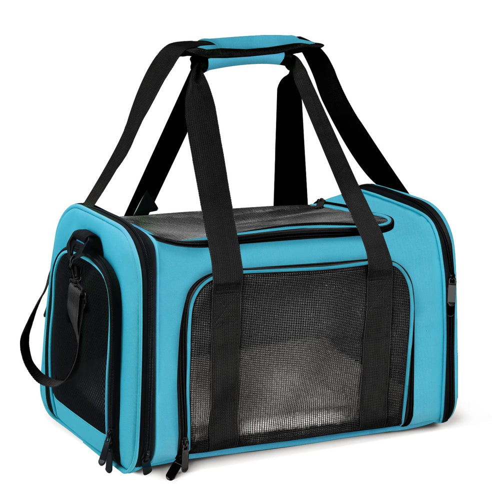 Henkelion pet carrier airline-approved for easy travel with small cats or dogs.
