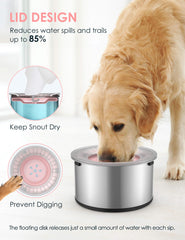 Dishwasher-safe components make cleanup easy for Heouvo 1Gallon bowl.