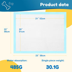HEPPYPLUS absorbent-pee-pad-quick-dry demonstrates rapid absorption and gel-lock for quick cleanup.