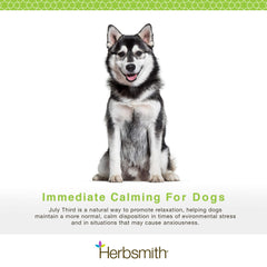 Herbsmith July Third packaging label highlighting natural ingredients