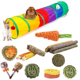 HERCOCCI bunny tunnel folded for compact storage and easy stowaway