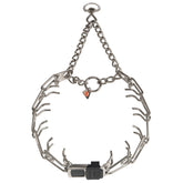 Herm Sprenger ClicLock buckle collar close-up showing quick-release convenience for training.