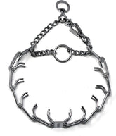 Herm Sprenger dog training collar with quick-release buckle for effortless on-off during sessions.