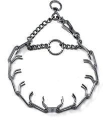 Herm Sprenger dog training collar with quick-release buckle for effortless on-off during sessions.