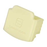 Herm Sprenger glow jacket over ClicLock buckle enhances nighttime visibility for dogs