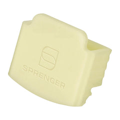 Herm Sprenger glow jacket over ClicLock buckle enhances nighttime visibility for dogs