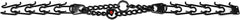 Herm Sprenger interlocking links closeup highlights easy sizing with removable links.