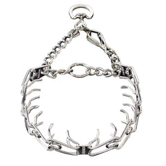 Herm Sprenger pinch dog collar with quick-release snap for secure one-handed use during walks